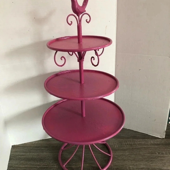 HOST PICK! Heavy Metal Three Tiered Stand - Picture 9 of 16